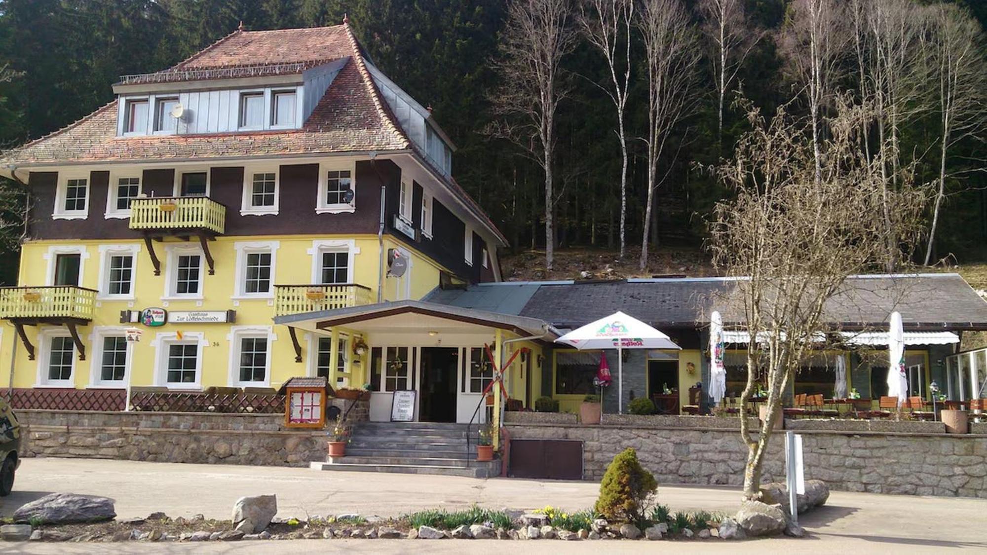 Gasthaus Hotel Loeffelschmiede 费尔德伯格 外观 照片